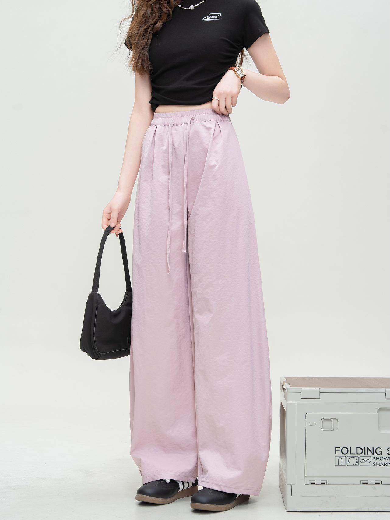 Women s Six-Color Drawstring Wide-Leg Pants - 2026 Spring/Summer Casual Floor-Length Extra Large рожевий
Women s Six-Color Drawstring Wide-Leg Pants - 2026 Spring/Summer Casual Floor-Length Extra Large рожевий