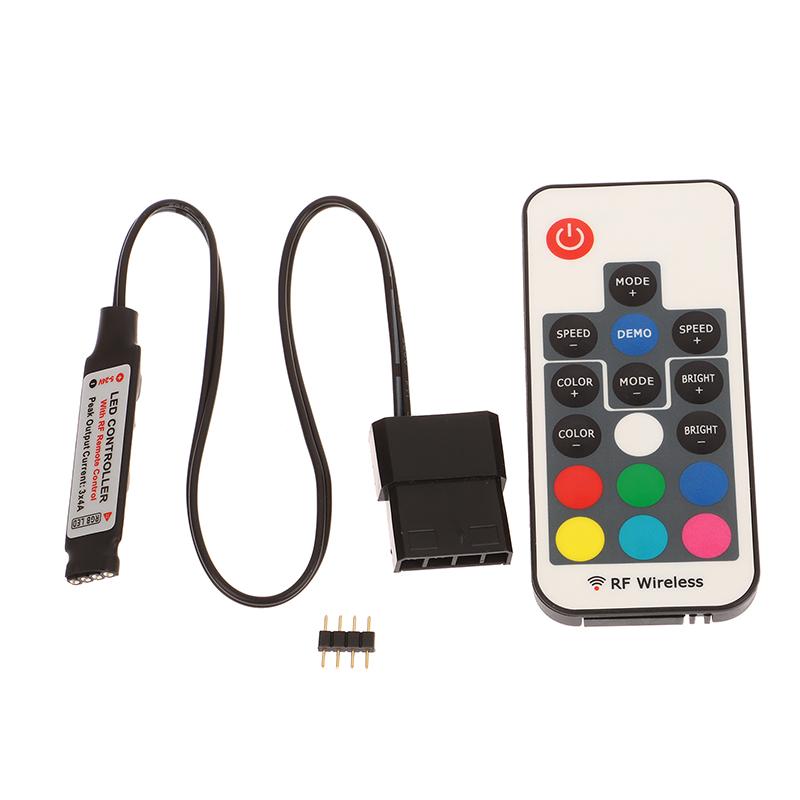 SATA Molex RGB Контроллер 5V 3Pin 12V 4Pin Для Компьютерного Корпуса CPU Кулер Вентилятор Для Светодиодных RGB Лент WS2812B SK6812 other
SATA Molex RGB Контроллер 5V 3Pin 12V 4Pin Для Компьютерного Корпуса CPU Кулер Вентилятор Для Светодиодных RGB Лент WS2812B SK6812 other