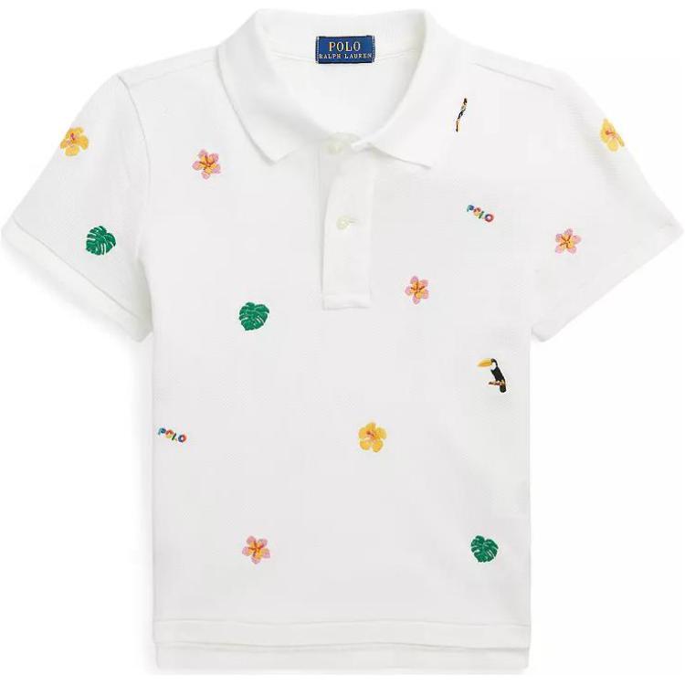 Polo Ralph Lauren Kids цветочная вышитая надпись рубашка поло с коротким рукавом детские топы белые 313909717-002 XL
Polo Ralph Lauren Kids цветочная вышитая надпись рубашка поло с коротким рукавом детские топы белые 313909717-002 XL