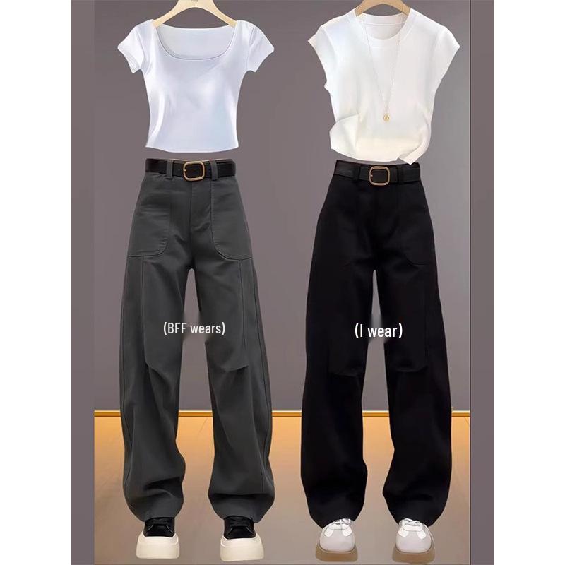 High-Waisted Autumn Jeans for Pear-Shaped Women - Plus Size, Slimming, Narrow-Leg, Cargo, Wide-Leg Pants M
High-Waisted Autumn Jeans for Pear-Shaped Women - Plus Size, Slimming, Narrow-Leg, Cargo, Wide-Leg Pants M
