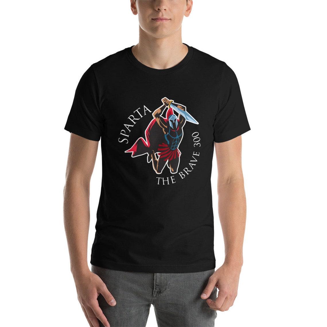 Sparta The Brave 300 TShirt 100 Cotton ONeck Short Sleeve Casual Mens Tshirt Size S3XL 4XL
Sparta The Brave 300 TShirt 100 Cotton ONeck Short Sleeve Casual Mens Tshirt Size S3XL 4XL