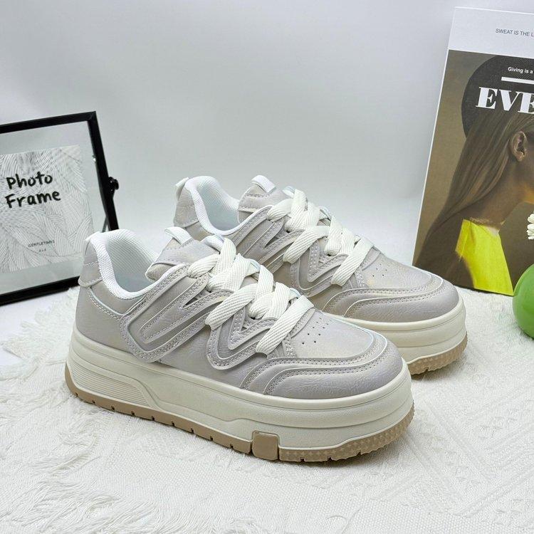 thick-soled real soft leather little white shoes women s 2025 spring new Korean version versatile sports lightweight casual board shoes 35 шампанского
thick-soled real soft leather little white shoes women s 2025 spring new Korean version versatile sports lightweight casual board shoes 35 шампанского