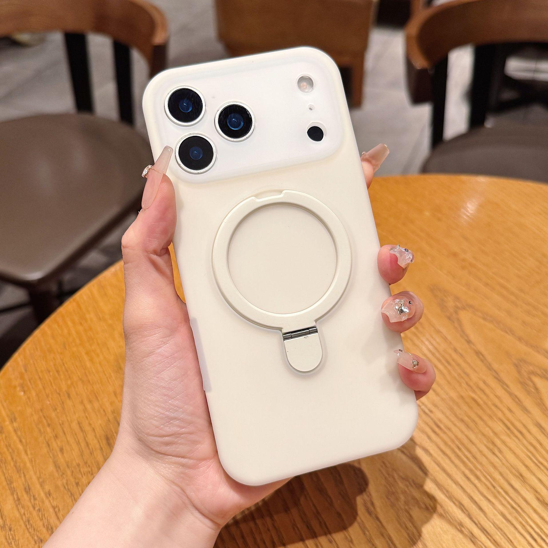 Compatible with Apple 17 Pro Max: Fresh Jelly Stand Phone Case, 16-Camera Magnetic Full-Coverage Silicone Protective Case 17 Pro Max
Compatible with Apple 17 Pro Max: Fresh Jelly Stand Phone Case, 16-Camera Magnetic Full-Coverage Silicone Protective Case 17 Pro Max