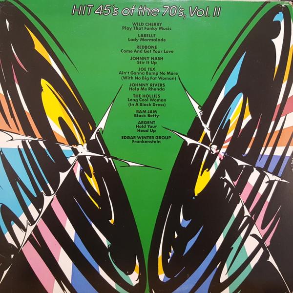 12inch Record VARIOUS Hit 45s Of The 70s Vol. II PE37330 Epic 1981 Canada Rock Used
12inch Record VARIOUS Hit 45s Of The 70s Vol. II PE37330 Epic 1981 Canada Rock Used