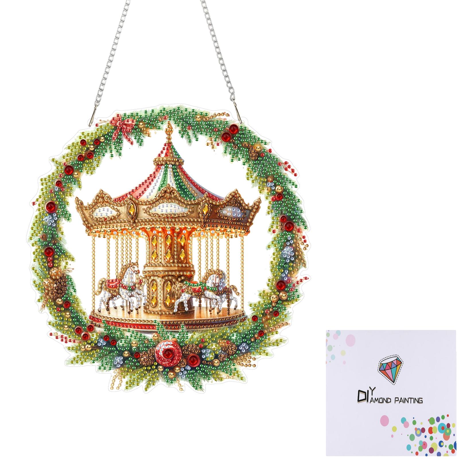 2D Flat Acrylic DIY Rhinestone Diamond Art Window Pendants Special Shape Diamond Art Pendant Window Hanging Art for Home Decor
2D Flat Acrylic DIY Rhinestone Diamond Art Window Pendants Special Shape Diamond Art Pendant Window Hanging Art for Home Decor