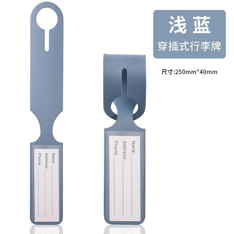 1PC PU Leather Luggage Tag Long Style Baggage Suitcase ID Addres Holder Boarding Tags Portable Label Travel Accessories светло-синий
1PC PU Leather Luggage Tag Long Style Baggage Suitcase ID Addres Holder Boarding Tags Portable Label Travel Accessories светло-синий