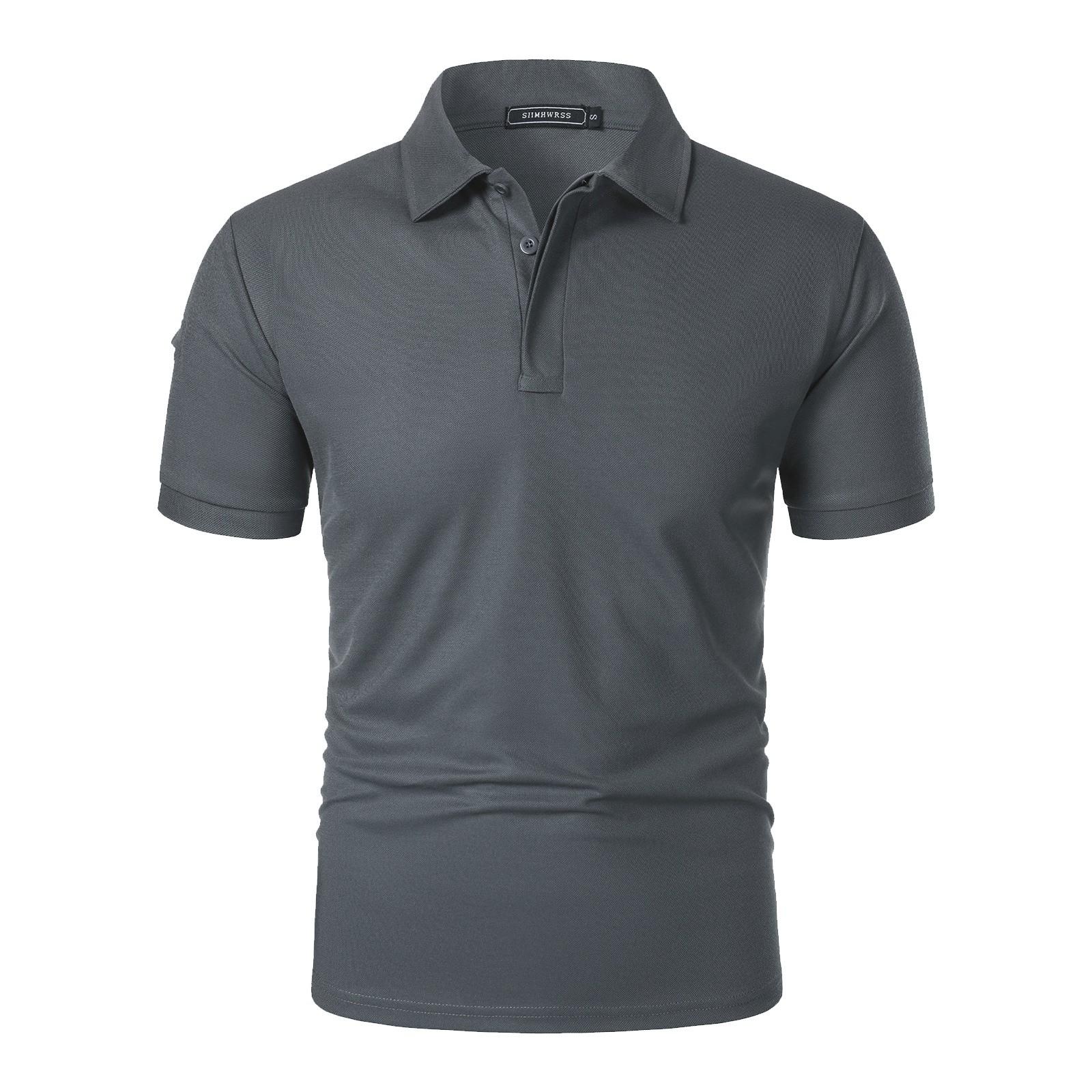 Мужская однотонная рубашка с коротким рукавом и пуговицами на лацканах, повседневная модная рубашка M
Мужская однотонная рубашка с коротким рукавом и пуговицами на лацканах, повседневная модная рубашка M