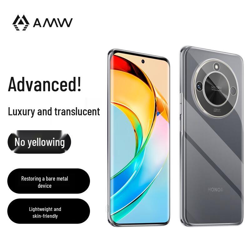AMW Transparent Anti-Drop Case for Honor X60
AMW Transparent Anti-Drop Case for Honor X60