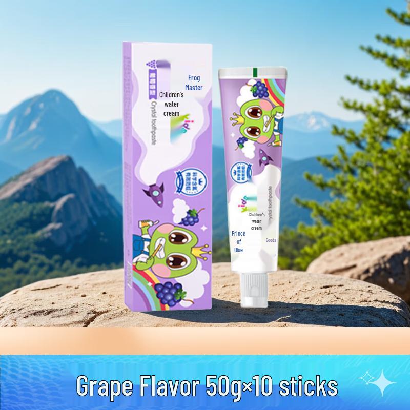 Frog Prince Kids Fluoride Toothpaste
Frog Prince Kids Fluoride Toothpaste