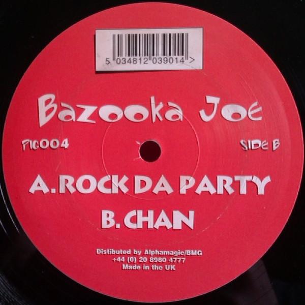 12-дюймовая пластинка BAZOOKA JOE - Rock Da Party / Chan PIG004 Pig Pen 2000 UK Dance & Electronica Б/У
12-дюймовая пластинка BAZOOKA JOE - Rock Da Party / Chan PIG004 Pig Pen 2000 UK Dance & Electronica Б/У