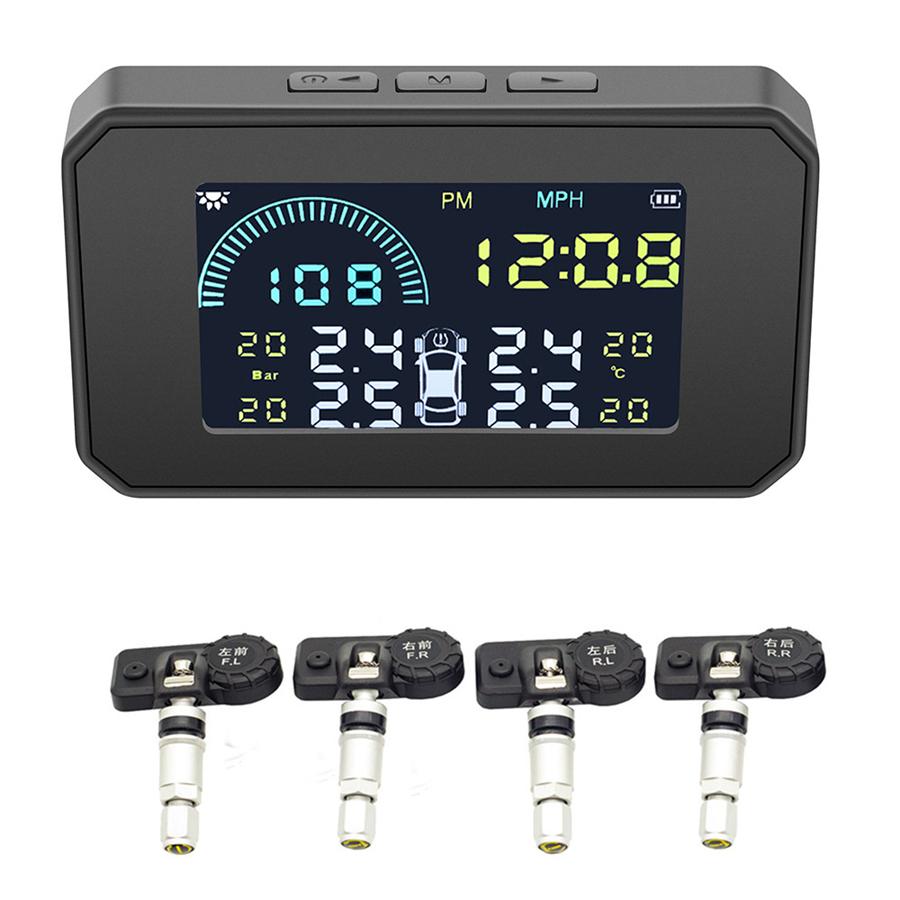 Беспроводная TPMS OBD2 HUD Система контроля давления в шинах на солнечной батарее с 4 внутренними датчиками
Беспроводная TPMS OBD2 HUD Система контроля давления в шинах на солнечной батарее с 4 внутренними датчиками