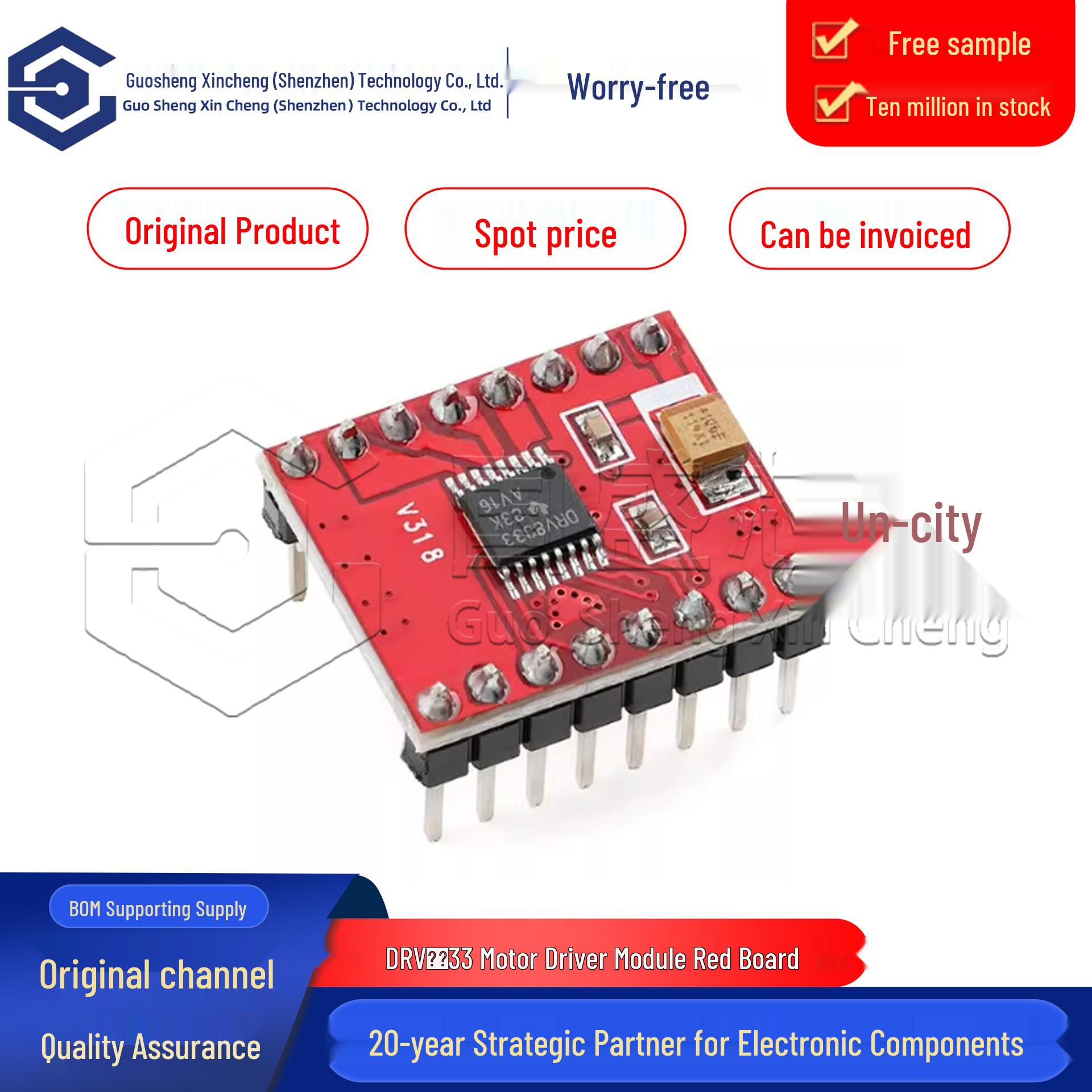 Genuine DRV8833/TB6612FNG Motor Driver Module for Self-Balancing Robot Cars
Genuine DRV8833/TB6612FNG Motor Driver Module for Self-Balancing Robot Cars