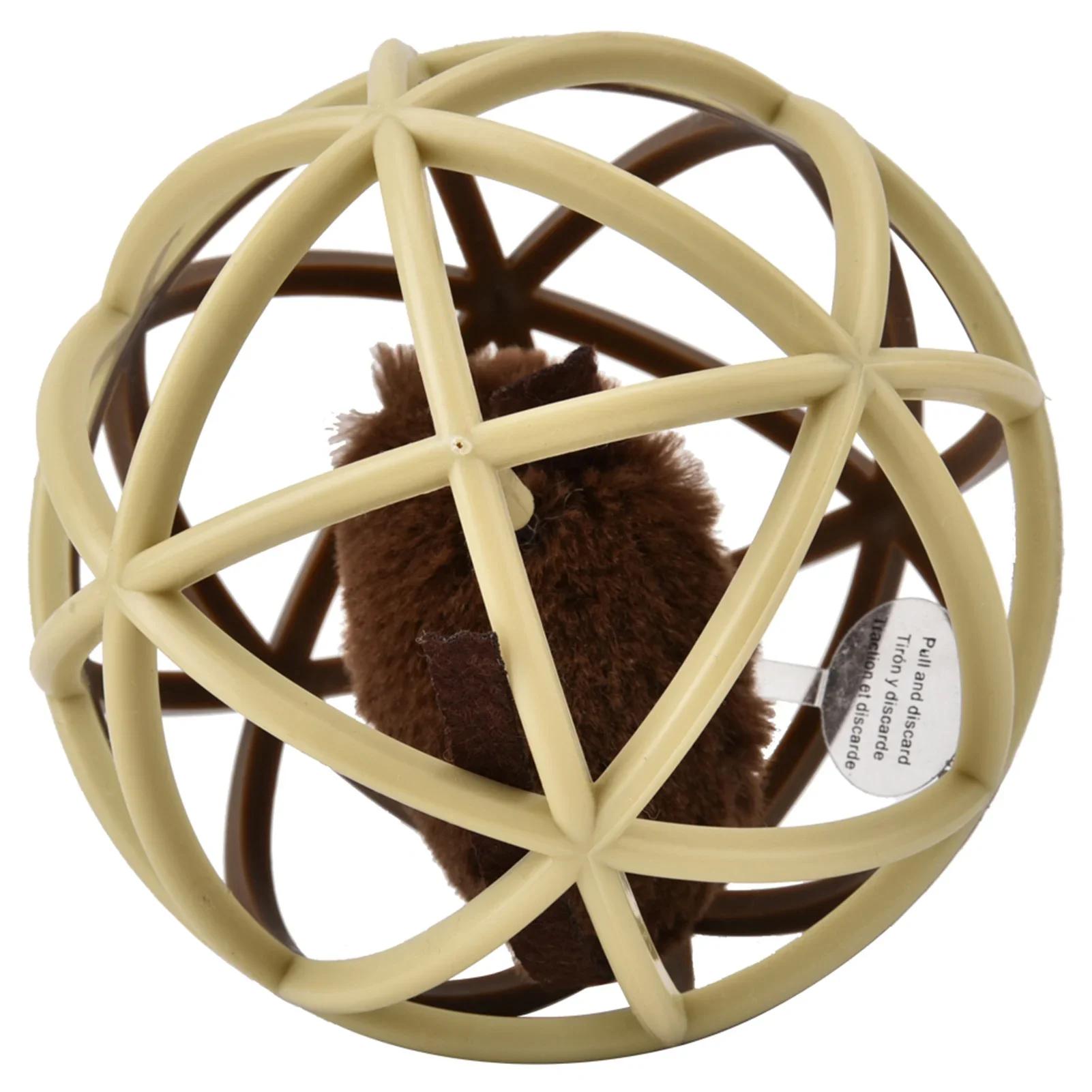 Pet Cat Prisoner Mouse Ball Puzzle Toy Sisal Ball Funny Cat Molars Claw(Rice Coffee Color)
Pet Cat Prisoner Mouse Ball Puzzle Toy Sisal Ball Funny Cat Molars Claw(Rice Coffee Color)