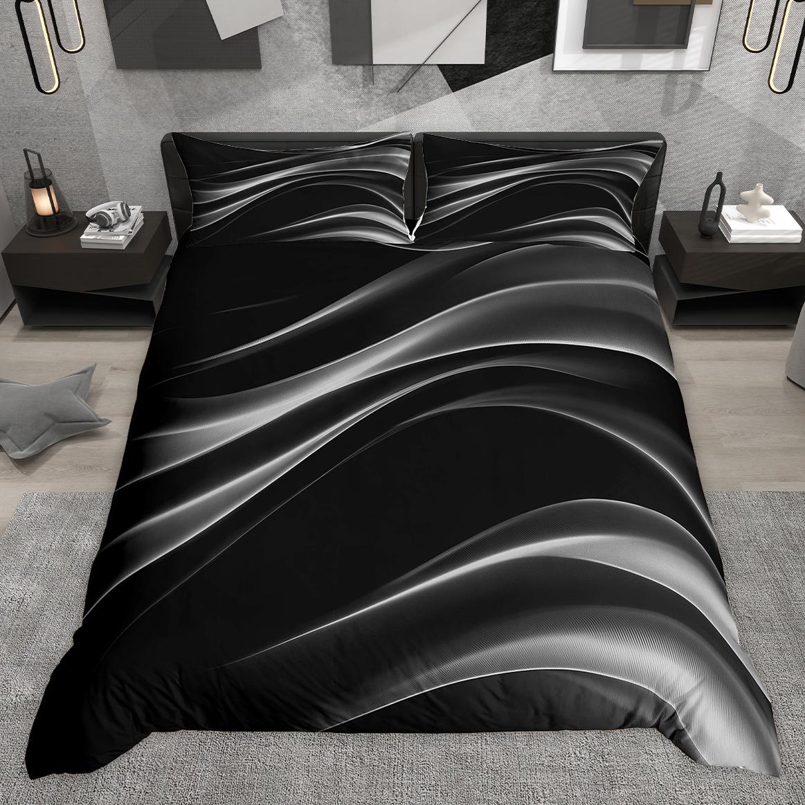 Homewish Neon Wave Lines Duvet Cover Set, Black Geometric Bed Set, Modern Abstract Art Quilt Cover Set AU K 210x245cm 3pcs&set
Homewish Neon Wave Lines Duvet Cover Set, Black Geometric Bed Set, Modern Abstract Art Quilt Cover Set AU K 210x245cm 3pcs&set