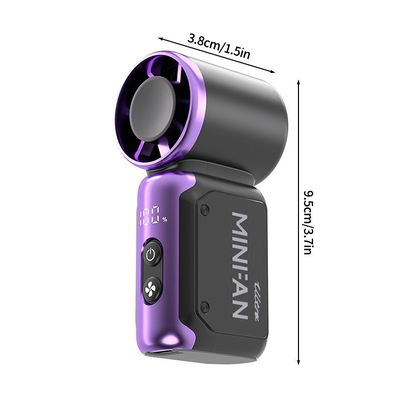 Mini Handheld Turbo Summer Cooling Fan High-Speed Cold Air Sb Rechargeable Cold Fan Portables Desktop Fan Outdoor Cooling Tool
Mini Handheld Turbo Summer Cooling Fan High-Speed Cold Air Sb Rechargeable Cold Fan Portables Desktop Fan Outdoor Cooling Tool