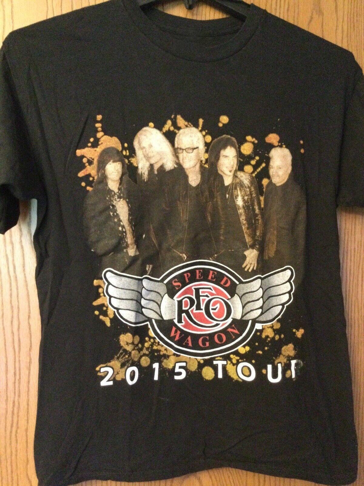 Vintage REO Speedwagon 2015 Tour Shirt Classic Black Unisex S2345XL Unisex T-Shirt M
Vintage REO Speedwagon 2015 Tour Shirt Classic Black Unisex S2345XL Unisex T-Shirt M