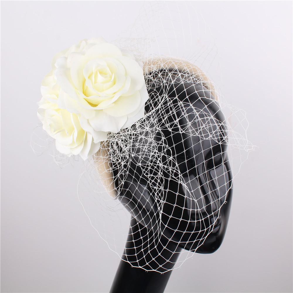 Banquet Mesh Headband Headdress Bridal Feather Mesh Flower Headband Head Flower European And American
Banquet Mesh Headband Headdress Bridal Feather Mesh Flower Headband Head Flower European And American