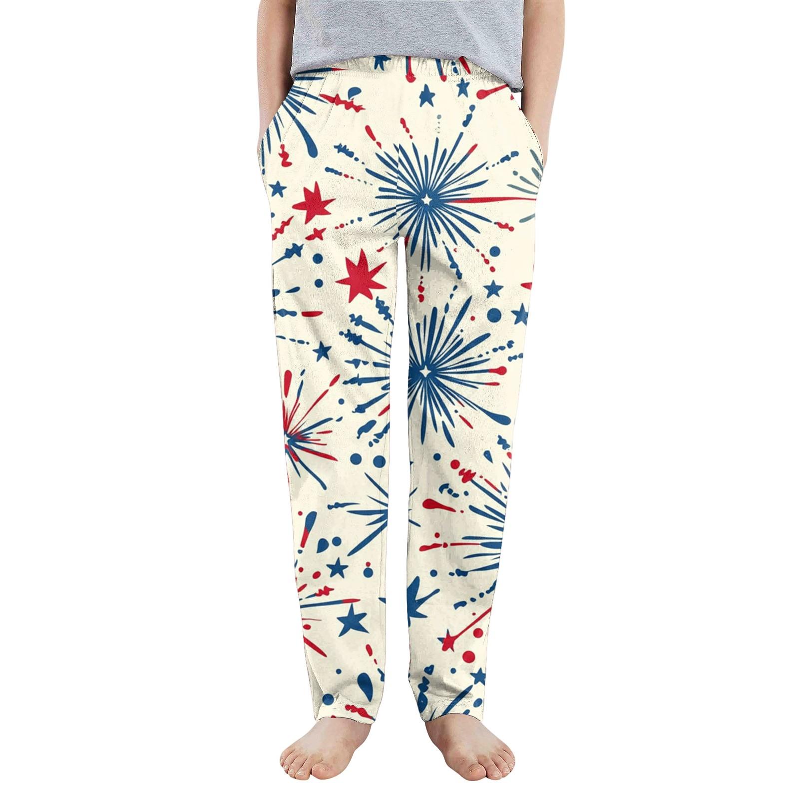 Children Boys Girls Sports Independence Day Printed Pocket Casual Sports Pants 140 білий
Children Boys Girls Sports Independence Day Printed Pocket Casual Sports Pants 140 білий