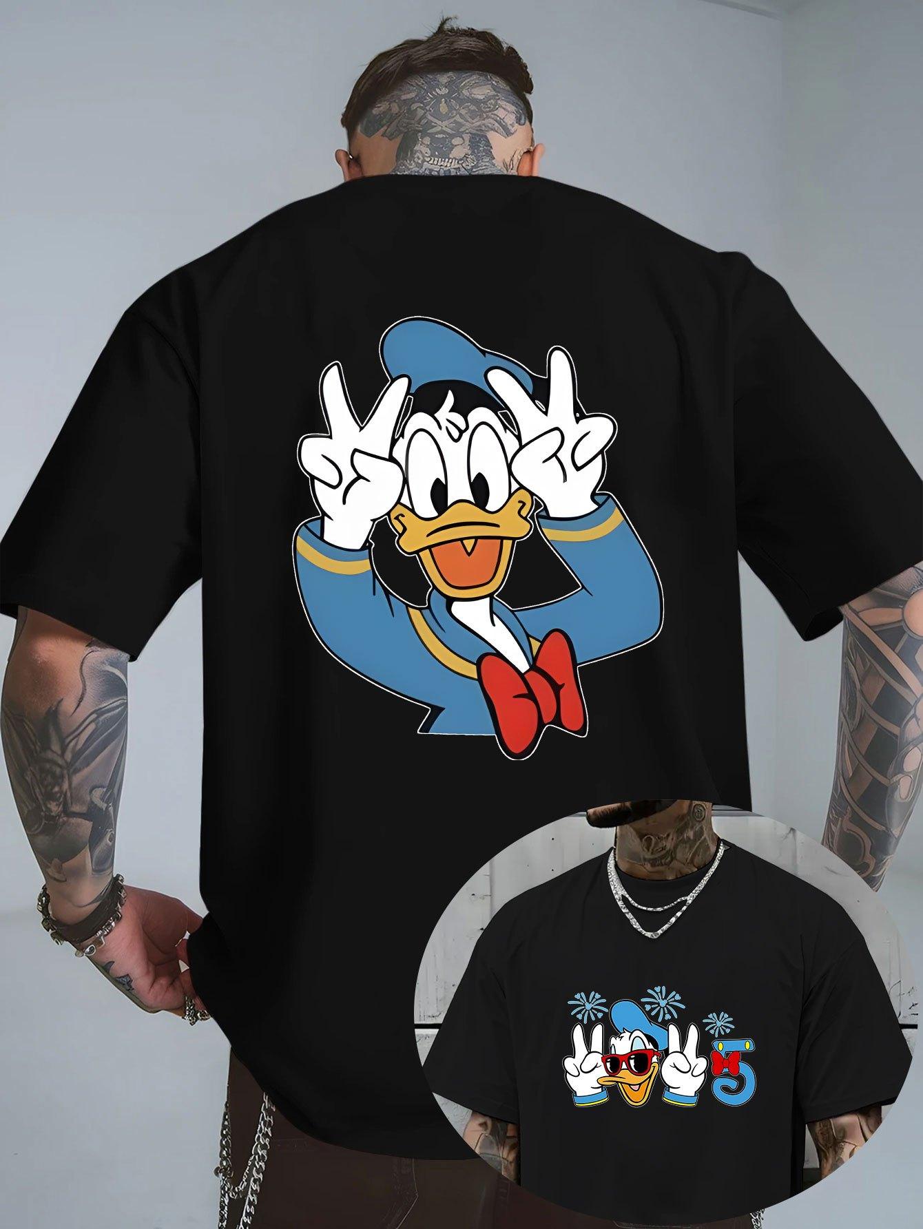 202526 Summer Disney Donald Duck Cartoon Printed Pure Cotton Tshirt Fashionable Loose Shortsleeved Unisplate 4XL
202526 Summer Disney Donald Duck Cartoon Printed Pure Cotton Tshirt Fashionable Loose Shortsleeved Unisplate 4XL