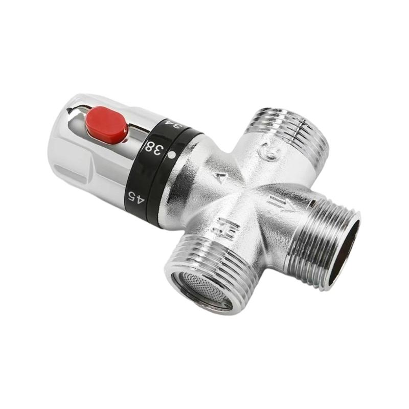 Brass Plated Thermostatic Mixing Valves Easy Installation Temperature Control Valves for Home Bathroom & Plumbing Systems
Brass Plated Thermostatic Mixing Valves Easy Installation Temperature Control Valves for Home Bathroom & Plumbing Systems