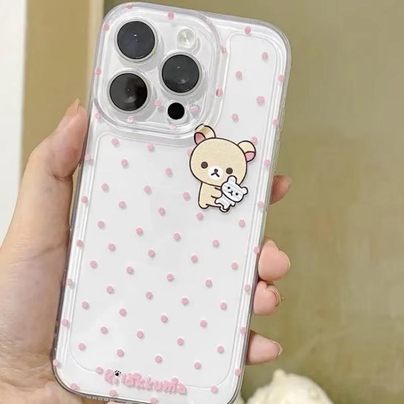 Cartoon Cute Easy Bear Pink Polka Dots Phone Case for Samsung Galaxy A55 A35 A25 A15 5G A24 A23 A22 A32 A52 A71 A72 A51 4G Cover A34 5G
Cartoon Cute Easy Bear Pink Polka Dots Phone Case for Samsung Galaxy A55 A35 A25 A15 5G A24 A23 A22 A32 A52 A71 A72 A51 4G Cover A34 5G