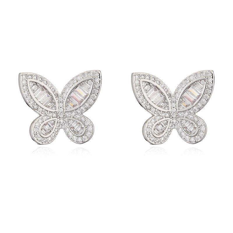HECHENG,Fashion Sparkling Butterfly Crystals Acrylic with CZ Stones Fashion Party Accessories Delicate Ladies Jewellery Earrings Other
HECHENG,Fashion Sparkling Butterfly Crystals Acrylic with CZ Stones Fashion Party Accessories Delicate Ladies Jewellery Earrings Other