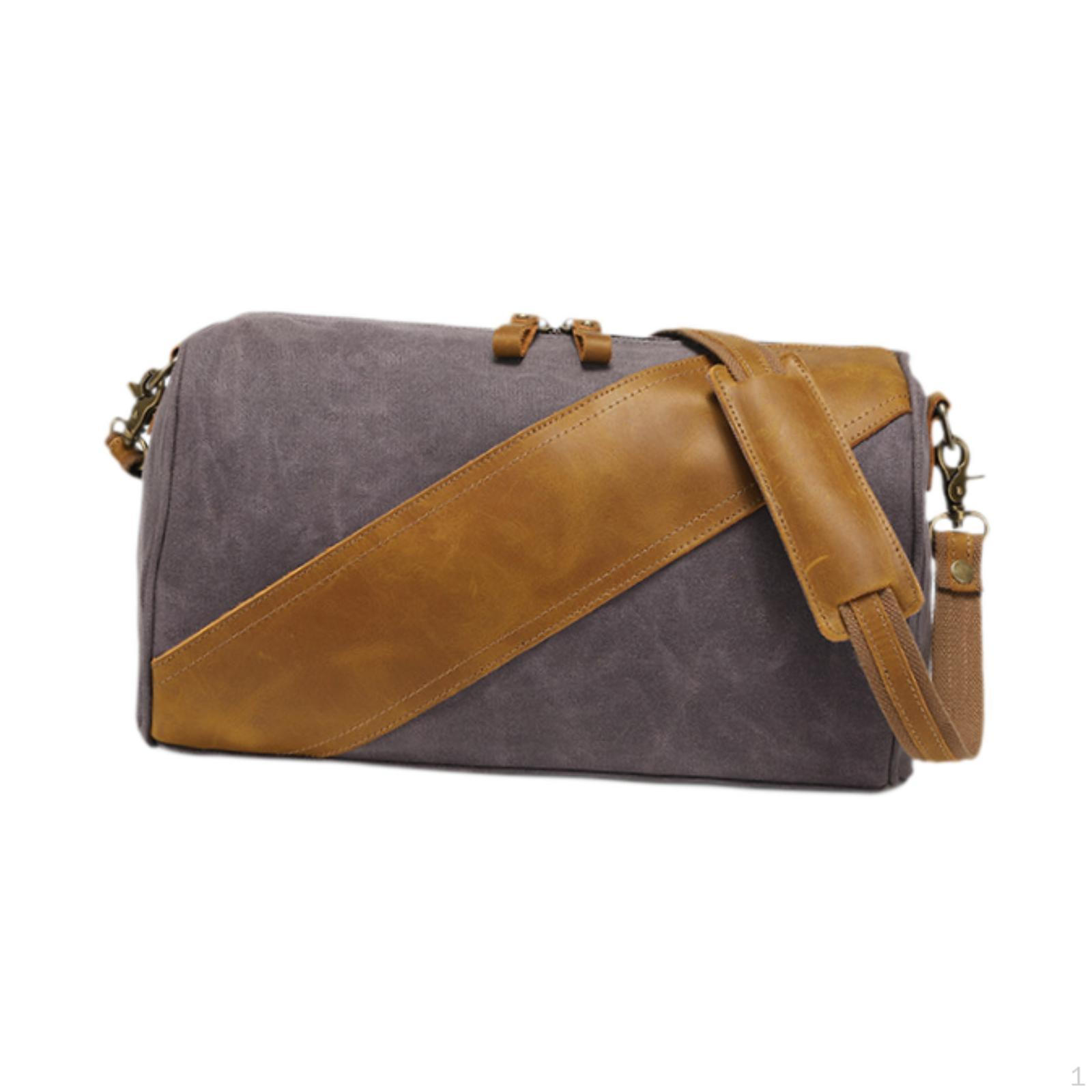 Дорожная дорожная сумка из холщовой искусственной кожи для выходных на ночь с ручной кладью серый
Дорожная дорожная сумка из холщовой искусственной кожи для выходных на ночь с ручной кладью серый