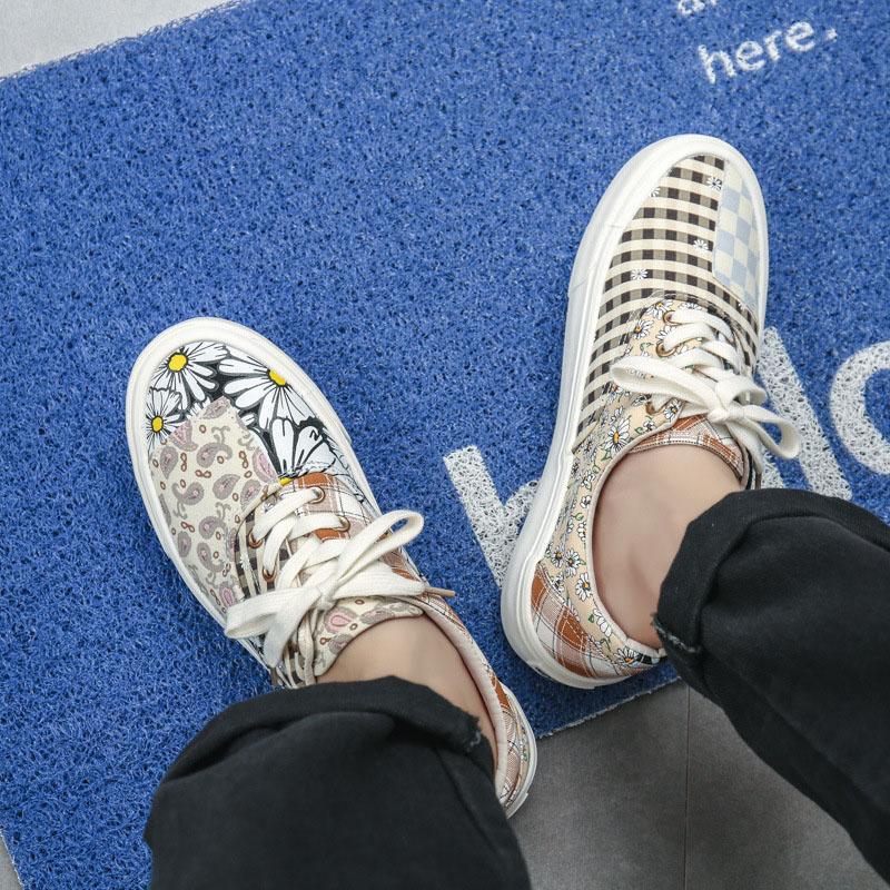 35-44 Унисекс Кроссовки Ретро Печатные Холщовые Туфли Женские Шнуровка Повседневная Обувь Парные Кроссовки Плоские Нескользящие Уличные Спортивные Туфли 39
35-44 Унисекс Кроссовки Ретро Печатные Холщовые Туфли Женские Шнуровка Повседневная Обувь Парные Кроссовки Плоские Нескользящие Уличные Спортивные Туфли 39