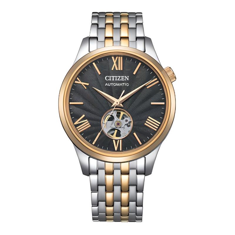 CITIZEN Mechanical Watch Series 50 Meters Waterproof Fashion Style Automatic Steel Strap 40mm Men s Watch Black Dial NH9136-88H чорний
CITIZEN Mechanical Watch Series 50 Meters Waterproof Fashion Style Automatic Steel Strap 40mm Men s Watch Black Dial NH9136-88H чорний