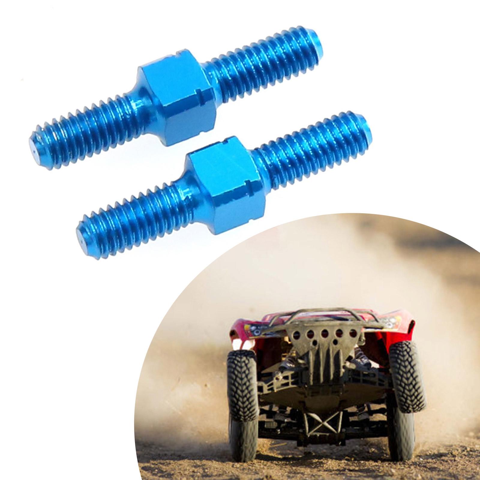 2 Pieces Lightweight 3x18mm Aluminum Turnbuckles Ideal For DIY Remote Control Car Modifications
2 Pieces Lightweight 3x18mm Aluminum Turnbuckles Ideal For DIY Remote Control Car Modifications