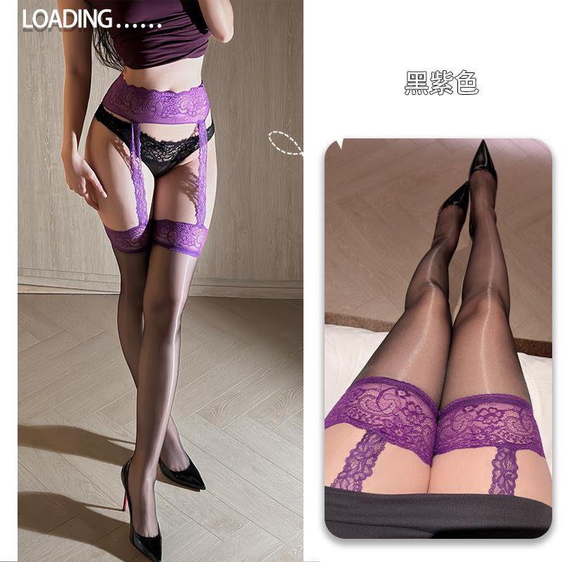 Sexy suspender stockings thin sexy lace suspender integrated socks transparent temptation open gear free pantyhose One Size
Sexy suspender stockings thin sexy lace suspender integrated socks transparent temptation open gear free pantyhose One Size