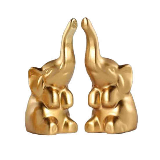 1 Pair Elephant Ornament Resin Statue with Raised Trunks Decorative Couple Figurine Home Anniversary Decor
1 Pair Elephant Ornament Resin Statue with Raised Trunks Decorative Couple Figurine Home Anniversary Decor