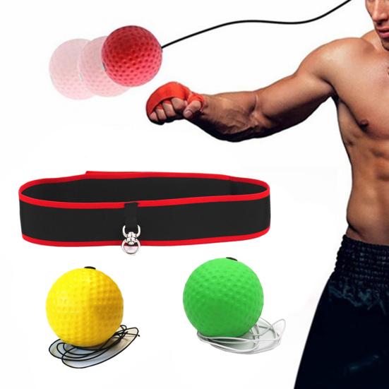 Универсальный боксерский отражательный мяч, регулируемый, удобный, способствует координации set 1
Универсальный боксерский отражательный мяч, регулируемый, удобный, способствует координации set 1