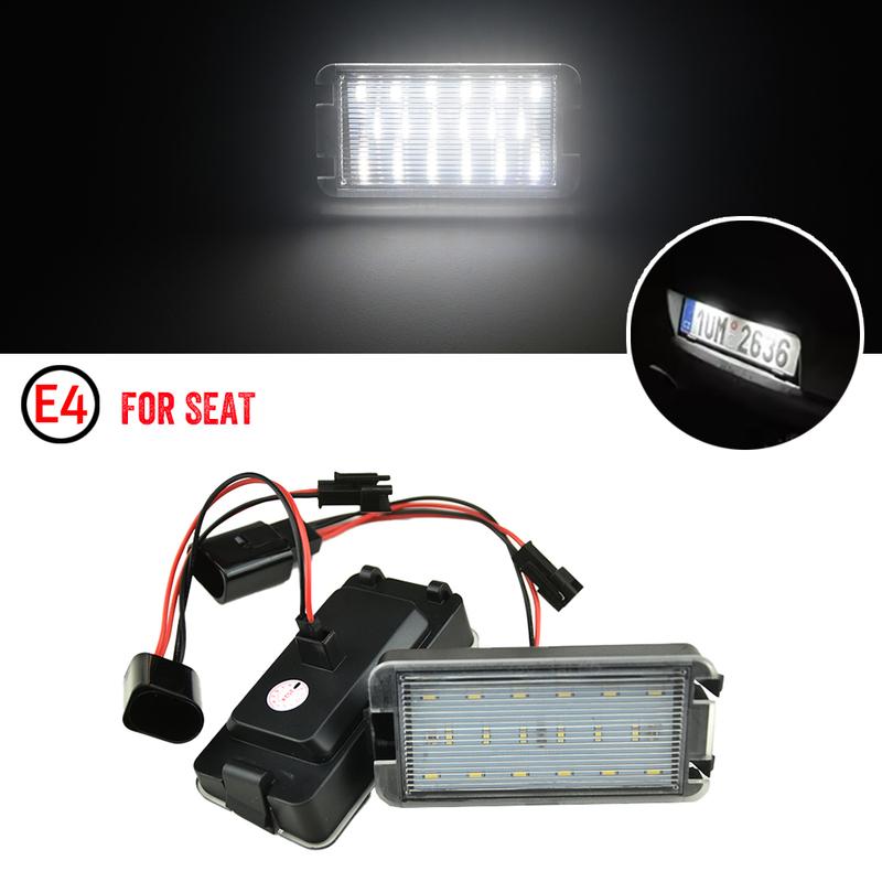 Fit For Seat Cordoba 1993-2008 For Seat Toledo III 2004-2009 1/2pcs Error Free Car LED Number License Plate Lights
Fit For Seat Cordoba 1993-2008 For Seat Toledo III 2004-2009 1/2pcs Error Free Car LED Number License Plate Lights