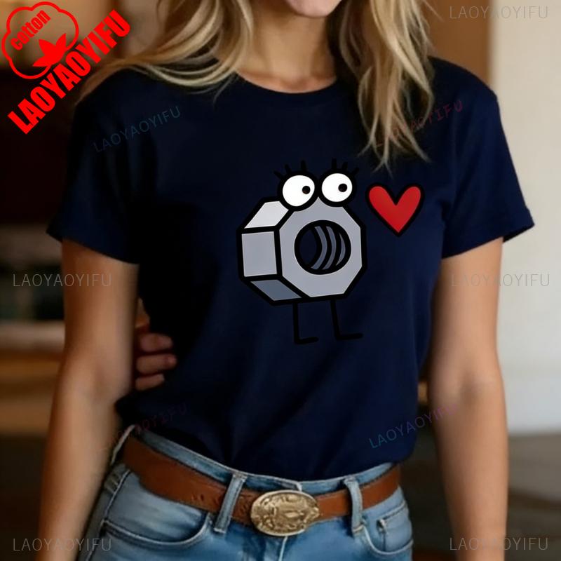 Funny and Romantic Designs Couple Matching Tshirts Unisex Graphic Tshirts Crewneck Fashion Allmatch Casual Style Shortsleev 4XL
Funny and Romantic Designs Couple Matching Tshirts Unisex Graphic Tshirts Crewneck Fashion Allmatch Casual Style Shortsleev 4XL