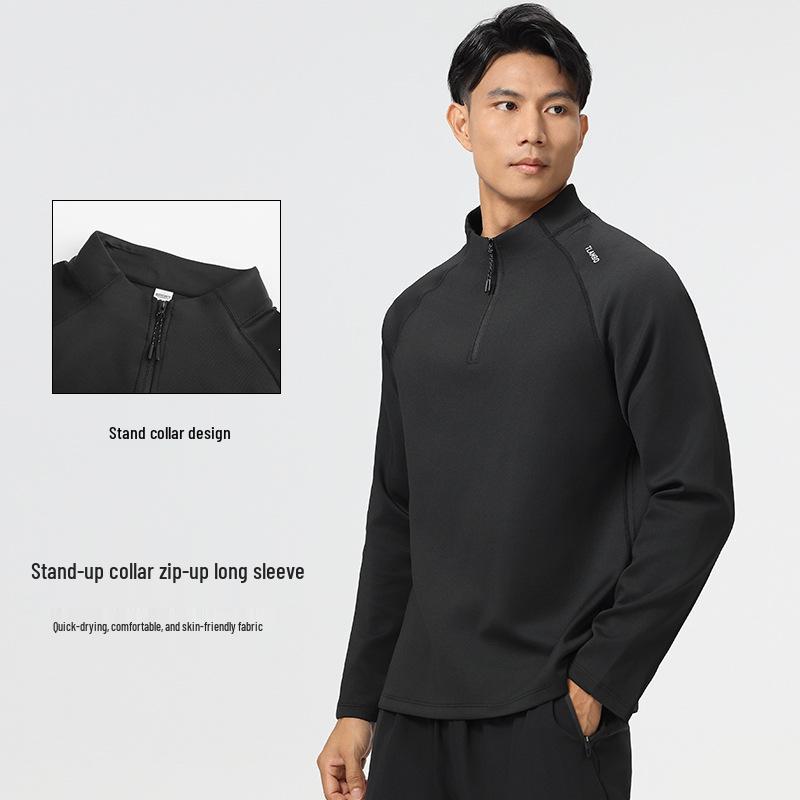 Men s Quick-Dry Knitted Long Sleeve Half Zip Shirt - Outdoor Sports & Casual Fitness 4XL
Men s Quick-Dry Knitted Long Sleeve Half Zip Shirt - Outdoor Sports & Casual Fitness 4XL