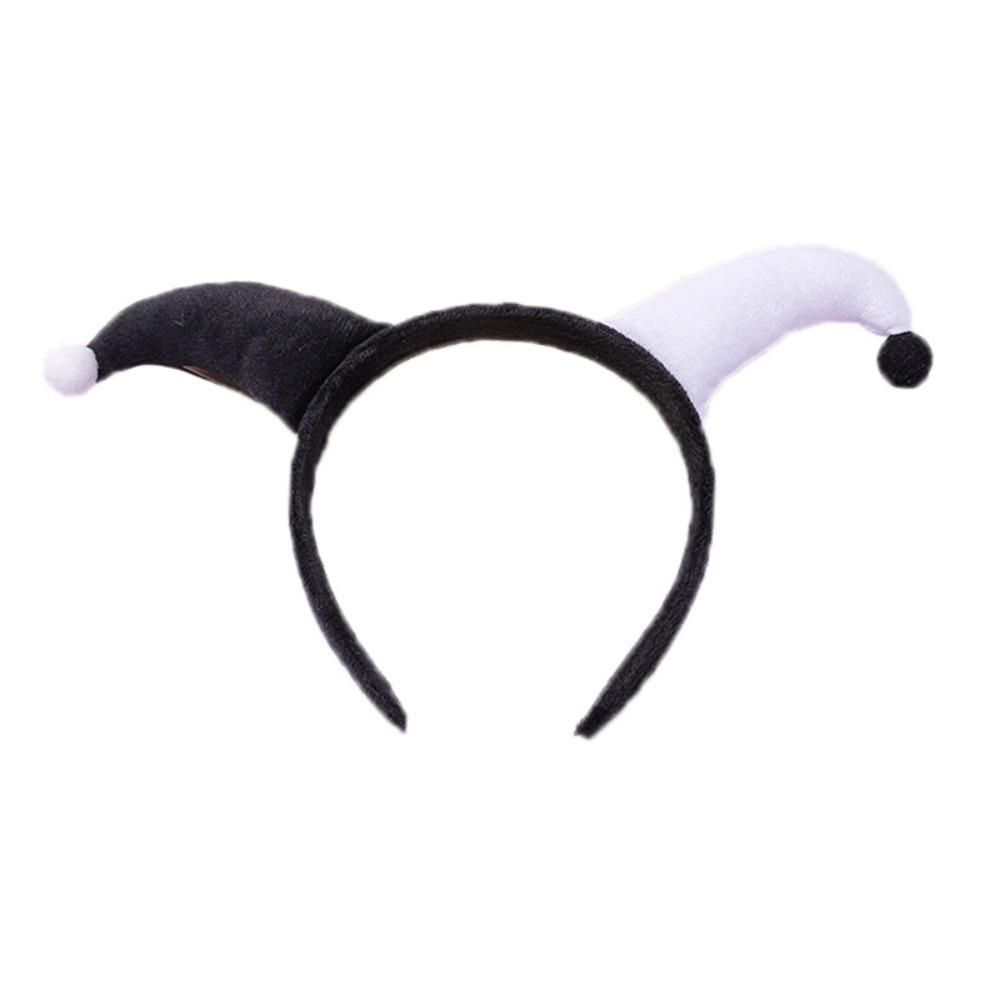 Two-color Clown Headband Exaggerated Cosplay Costume Props Festival Celebration Black+White
Two-color Clown Headband Exaggerated Cosplay Costume Props Festival Celebration Black+White