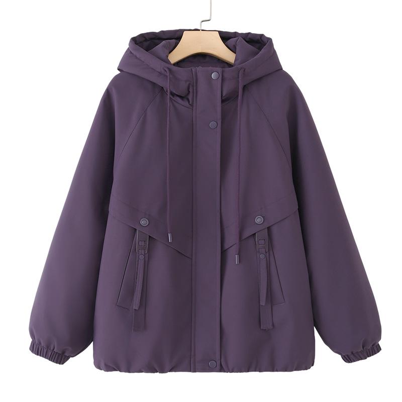 Mom s Winter Velvet-Lined Windproof Jacket: New Style, Mid-to-Old Age Women s Thick, Warm, Fashionable Coat 2XL for 105-120 jin фіолетовий
Mom s Winter Velvet-Lined Windproof Jacket: New Style, Mid-to-Old Age Women s Thick, Warm, Fashionable Coat 2XL for 105-120 jin фіолетовий