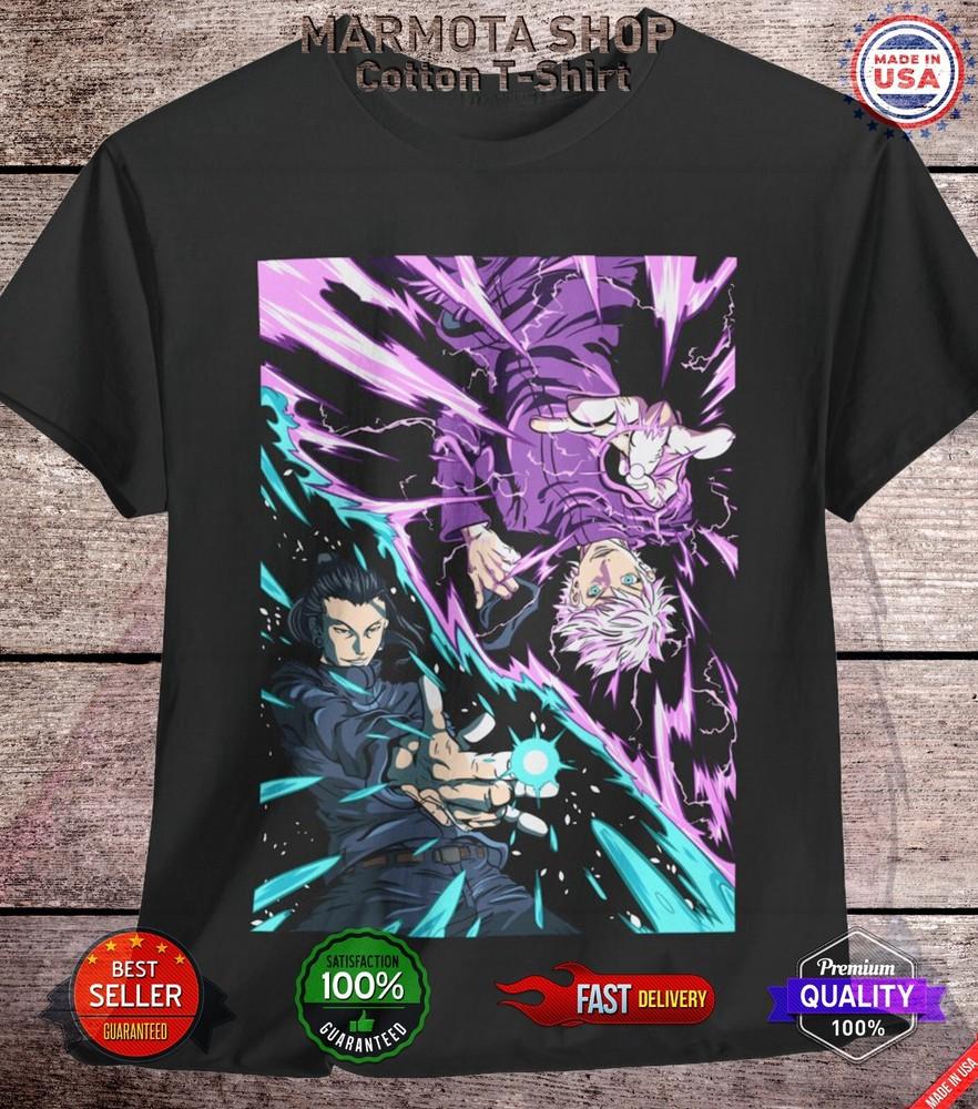 Футболка Gojo Satoru Jujutsu Kaisen Suguru Geto Аниме Японская Футболка JJK L
Футболка Gojo Satoru Jujutsu Kaisen Suguru Geto Аниме Японская Футболка JJK L