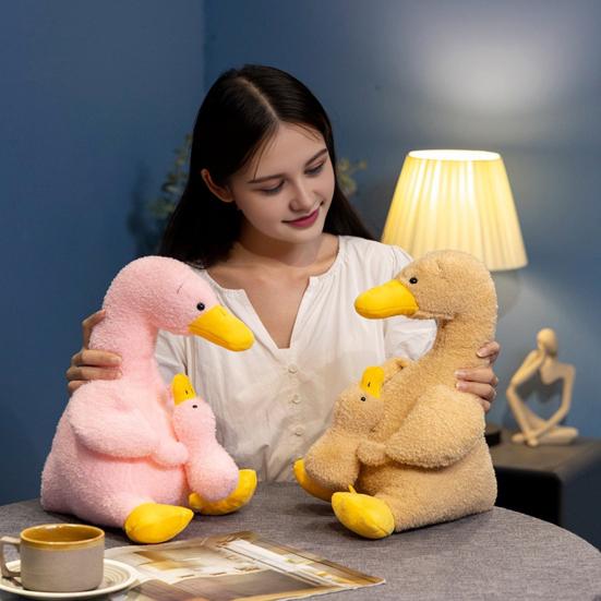 Duck Doll Plush Toy Mother And Son Stuffed Animal Pillow Duck Themed Parent-child Toy Funny Room Decor S рожевий
Duck Doll Plush Toy Mother And Son Stuffed Animal Pillow Duck Themed Parent-child Toy Funny Room Decor S рожевий