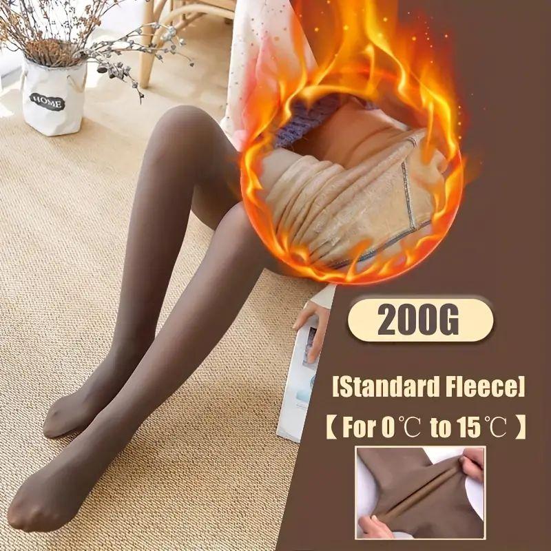 Winter Thermal Stockings Warm Sexy Elastic Translucent Pantyhose High Waist Fleece Thermal Slim Pants Thicken Leggings Tights One Size
Winter Thermal Stockings Warm Sexy Elastic Translucent Pantyhose High Waist Fleece Thermal Slim Pants Thicken Leggings Tights One Size