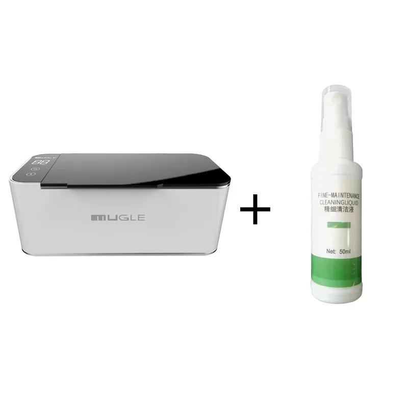 35W Ultrasonic Cleaner High Frequency 500ML Multifunctional Jewelry/Glasses/Watches Cleaning Bath
35W Ultrasonic Cleaner High Frequency 500ML Multifunctional Jewelry/Glasses/Watches Cleaning Bath