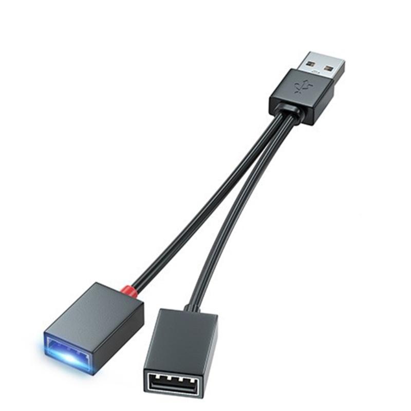 Car USB Splitter Adapter for Mobile Power Bank,Computer USB Male to Female Power Adapter Cord USB Y Splitter Data Cable 1
Car USB Splitter Adapter for Mobile Power Bank,Computer USB Male to Female Power Adapter Cord USB Y Splitter Data Cable 1