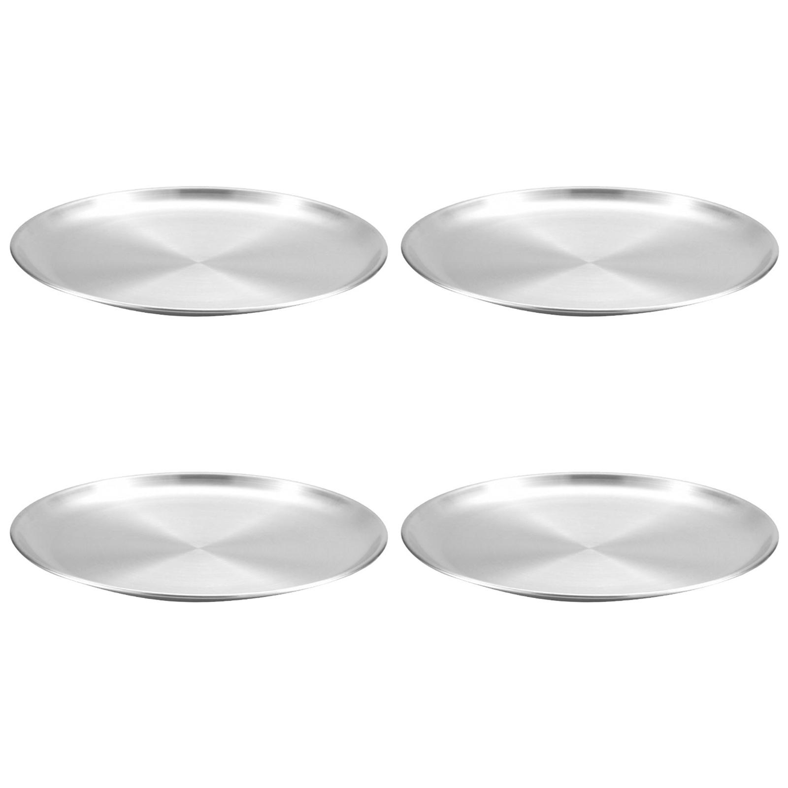 Набор из 4 элегантных сервировочных блюд из нержавеющей стали 304, обеденные тарелки, подходящие для развлечений и повседневного использования 14 серебряный
Набор из 4 элегантных сервировочных блюд из нержавеющей стали 304, обеденные тарелки, подходящие для развлечений и повседневного использования 14 серебряный
