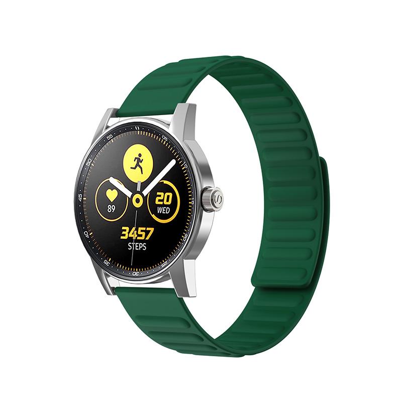 20mm Universal Magnetic Absorption Silicone Watchband Strap Replacement for Samsung Galaxy Watch4 Classic 46mm 42mm/Watch4 44mm 40mm/Gear Sport Tangerine
20mm Universal Magnetic Absorption Silicone Watchband Strap Replacement for Samsung Galaxy Watch4 Classic 46mm 42mm/Watch4 44mm 40mm/Gear Sport Tangerine