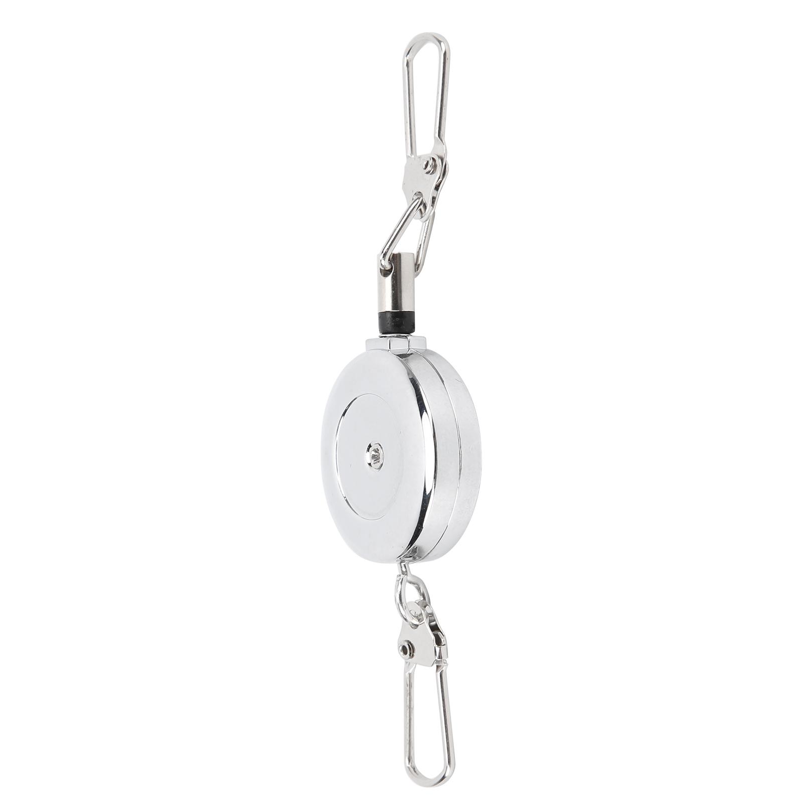 Fishing Gear AntiLost Rope Elastic Keychain Gadgets Bilateral Hanging Retractable Buckle
Fishing Gear AntiLost Rope Elastic Keychain Gadgets Bilateral Hanging Retractable Buckle