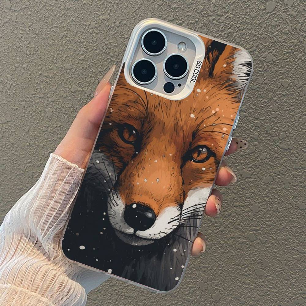 Чехол для телефона с принтом лисы для iPhone 17 16 15 14 13 12 11 XS XR X Pro Max Plus Цветной Посеребренный Чехол iPhone 15pro max
Чехол для телефона с принтом лисы для iPhone 17 16 15 14 13 12 11 XS XR X Pro Max Plus Цветной Посеребренный Чехол iPhone 15pro max