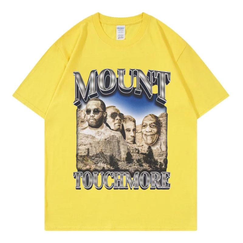 Funny P Diddy Mount Touchmore T Shirt Hip Hop Vintage Short Sleeve Tshirt Fashion Harajuku Kawaii Tshirt Womens Y2K Clothing 4XL
Funny P Diddy Mount Touchmore T Shirt Hip Hop Vintage Short Sleeve Tshirt Fashion Harajuku Kawaii Tshirt Womens Y2K Clothing 4XL