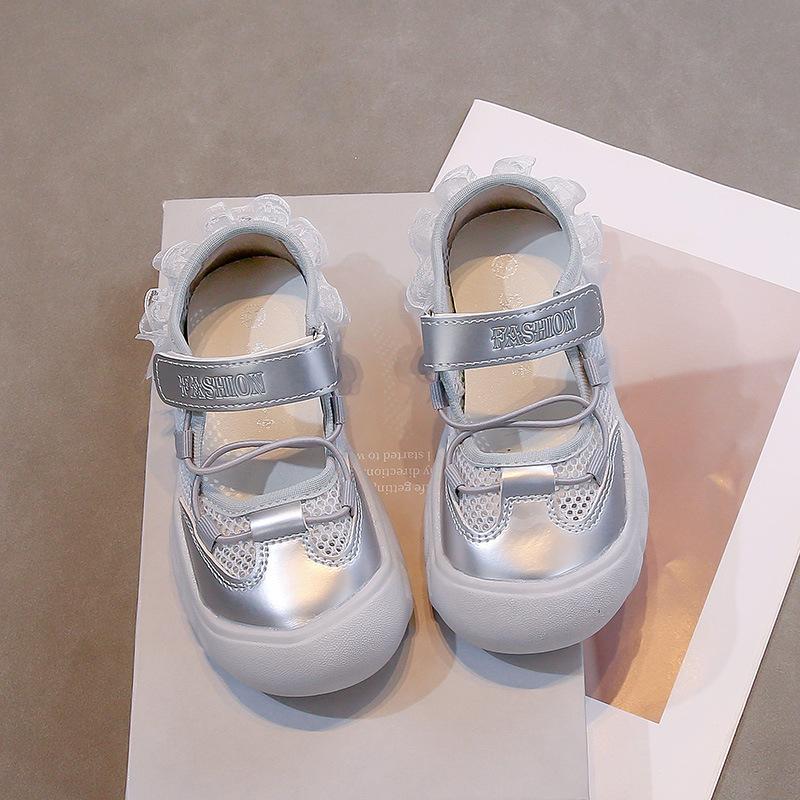 Girls Ballet Movement Sandals - New Style Children s Single Mesh Casual Shoes 25 срібний
Girls Ballet Movement Sandals - New Style Children s Single Mesh Casual Shoes 25 срібний