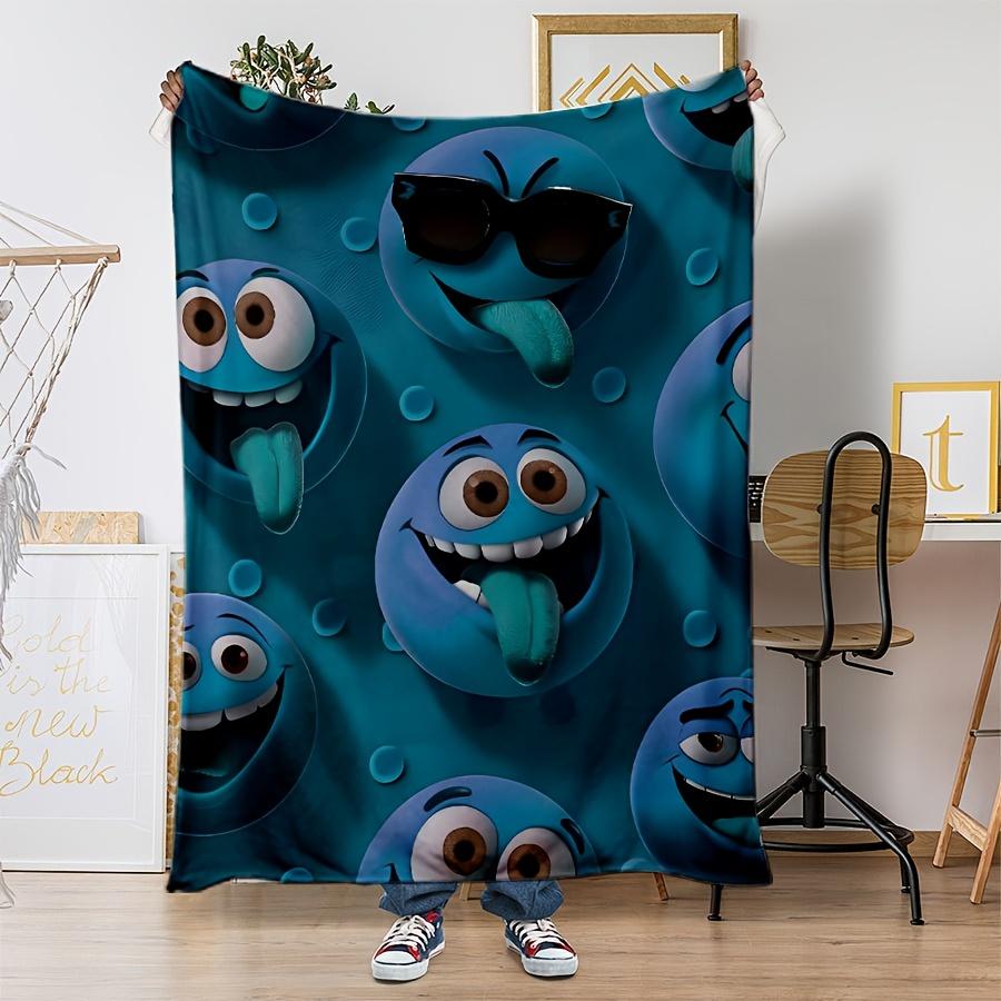 Blue funny expression Flannel printed blanket suitable for all seasons suitable for living room office sofa and travel 180x250CM 75x90cm28x39in
Blue funny expression Flannel printed blanket suitable for all seasons suitable for living room office sofa and travel 180x250CM 75x90cm28x39in